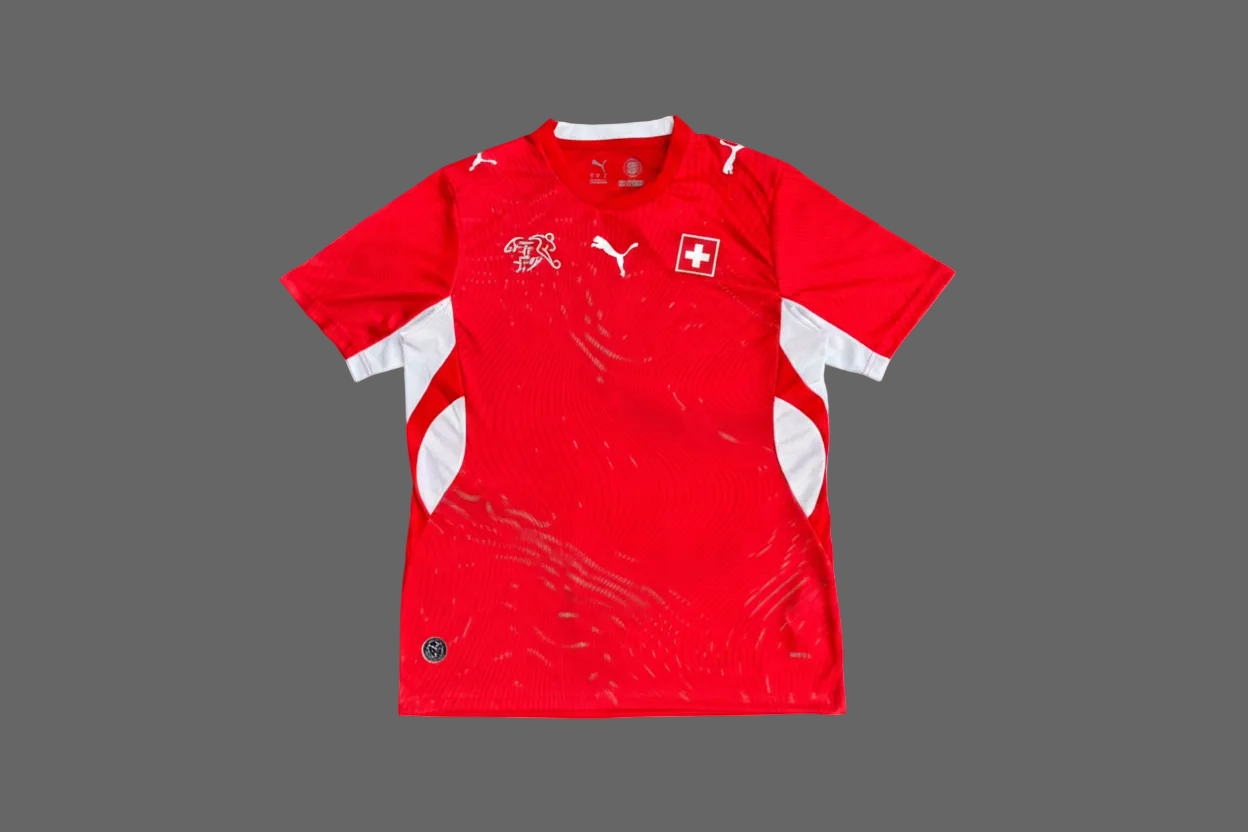 Switzerland Home Jersey Fan Version 25/26