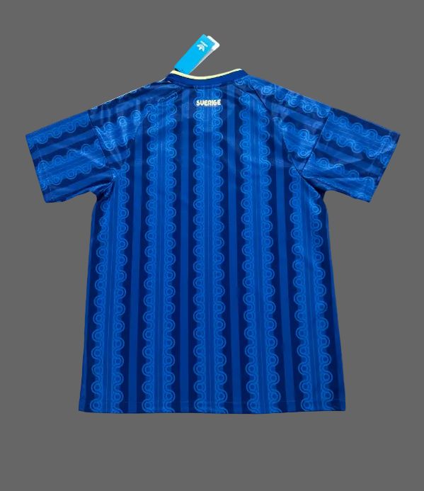 Firejerseys Fans Version 2026 Sweden Away Jersey 100% Polyester