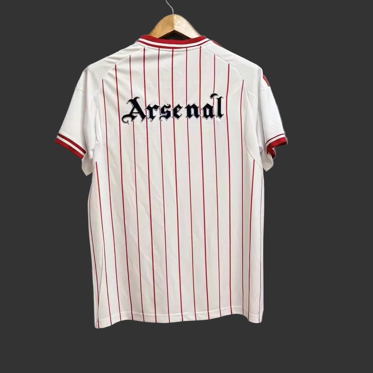 Arsenal Baseball Jersey White Fans Version 25/26