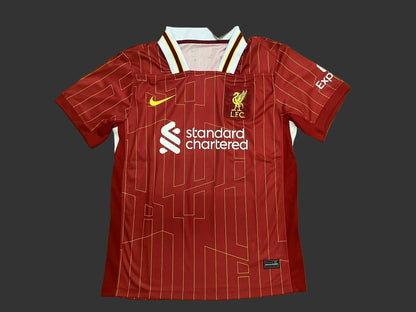 Liverpool Home Jersey 2024/25 Fans Version â€“ Customizable Replica