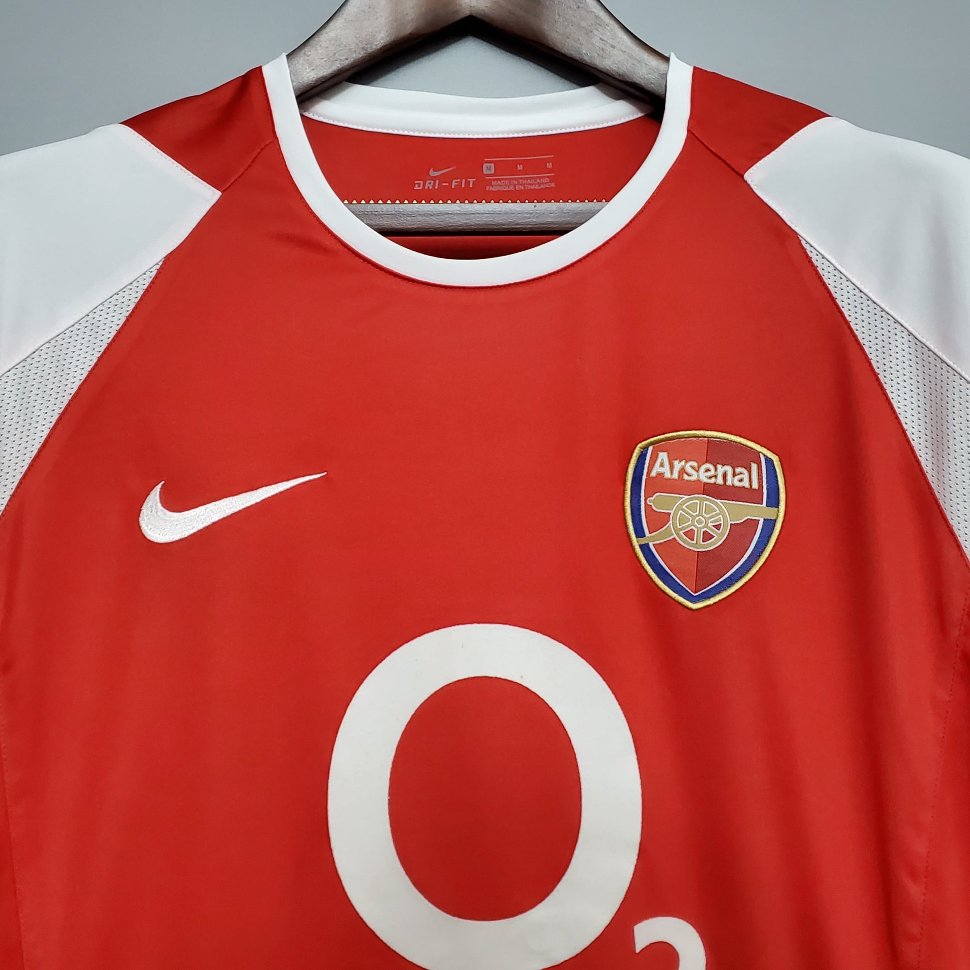 Arsenal Retro 02/03 Home Jersey 100% Polyester
