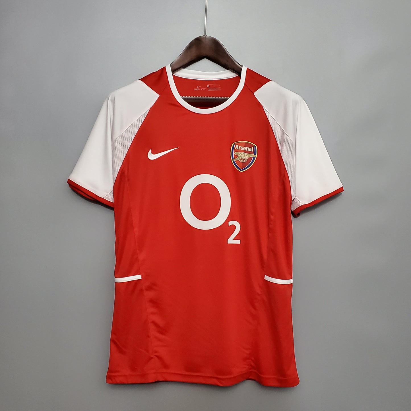 Arsenal Retro 02/03 Home Jersey 100% Polyester