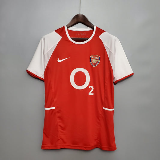 Arsenal Retro 02/03 Home Jersey 100% Polyester