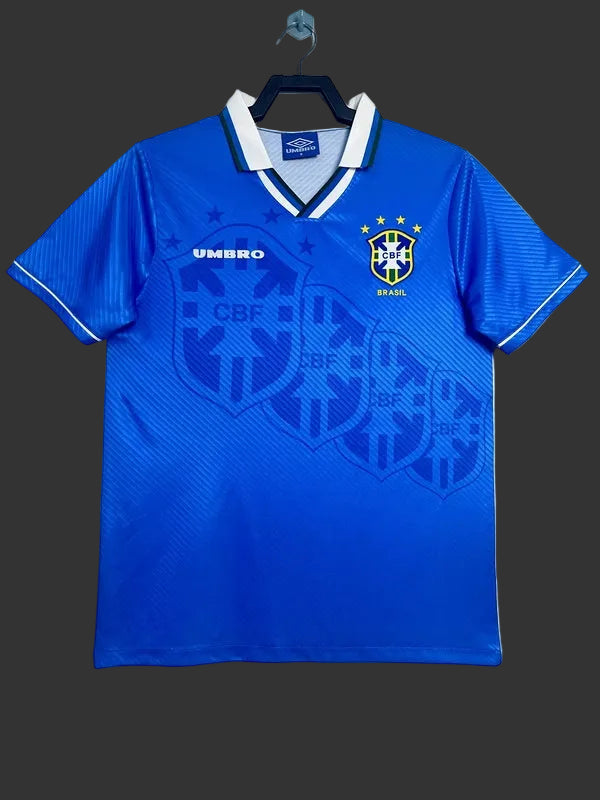 Retro 1996 Brazil Away Jersey Men Size S To XXL