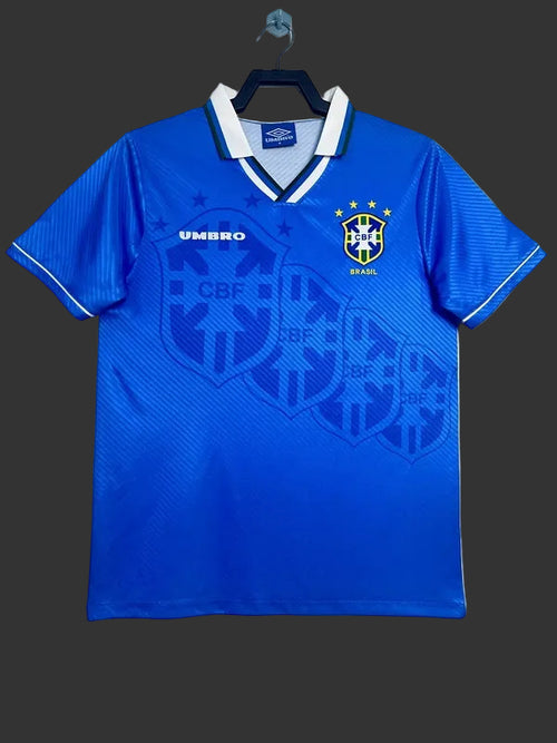 Retro 1996 Brazil Away Jersey Men Size S To XXL