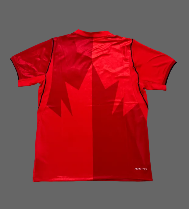 Fan Version 2026 Canada Home Jersey – 100% Polyester, Men's Sizes
