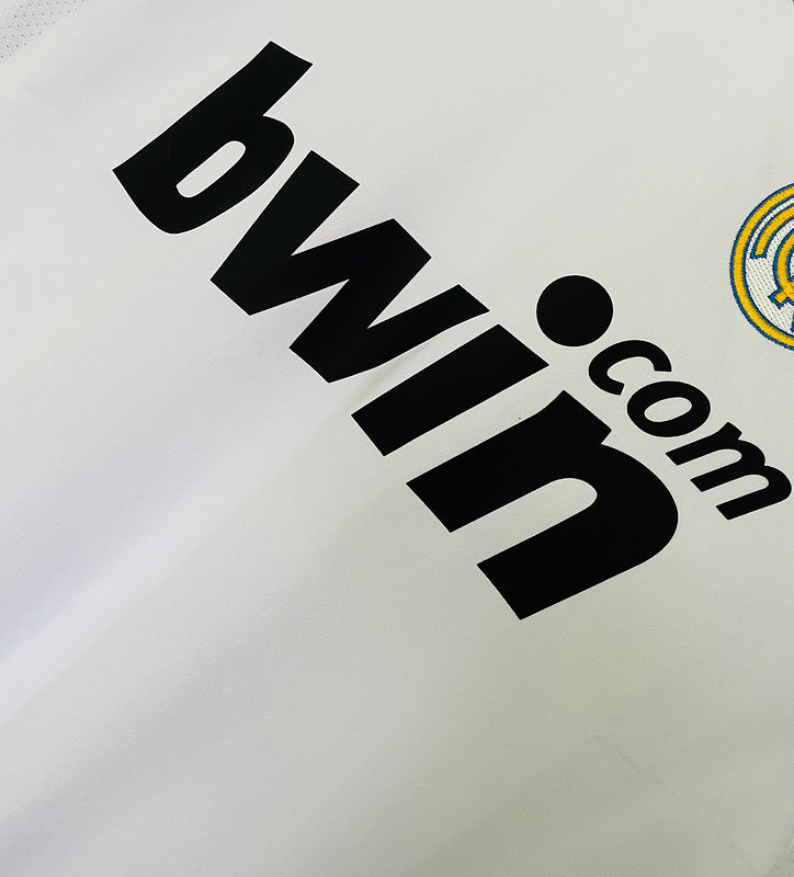 Men's Real Madrid Retro 2007/08 Home Jersey