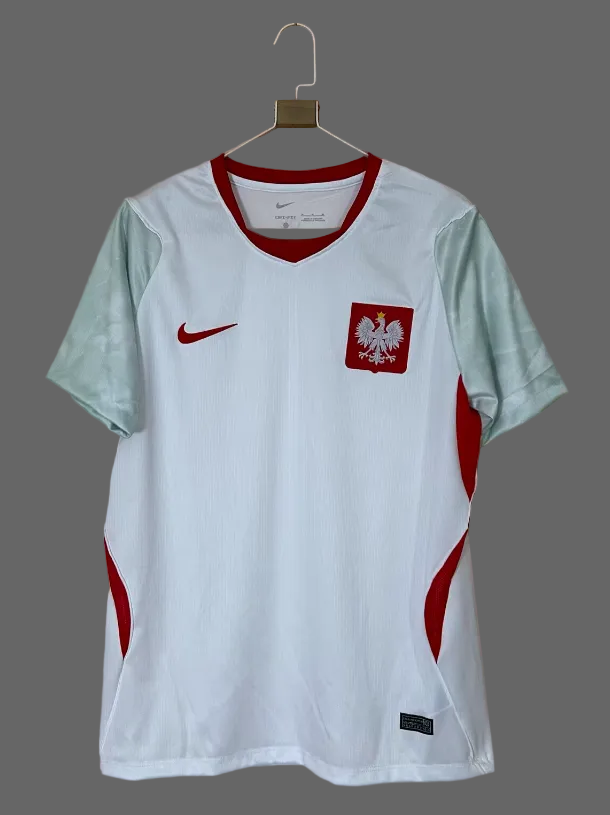 Fan Version 26/27 Poland Home Jersey 100% Polyester