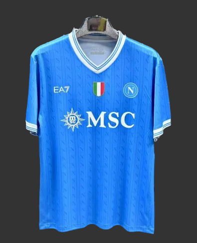 Napoli Fans Version 25/26 Jersey Customizable 100% Polyester Men's