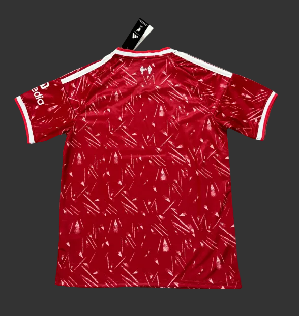 Firejerseys Fan Version 26/27 Liverpool Home Jersey 100% Polyester
