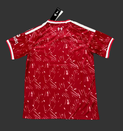 Firejerseys Fan Version 26/27 Liverpool Home Jersey 100% Polyester