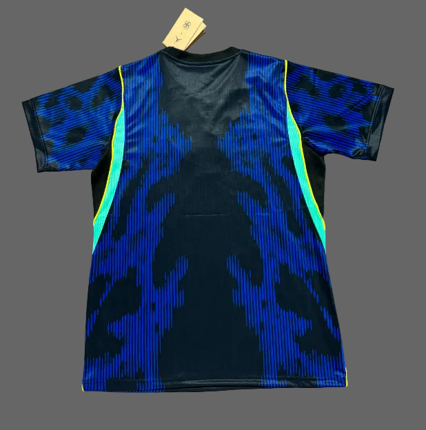 Firejerseys Brazil 2026 Men's Away Jersey 100% Polyester