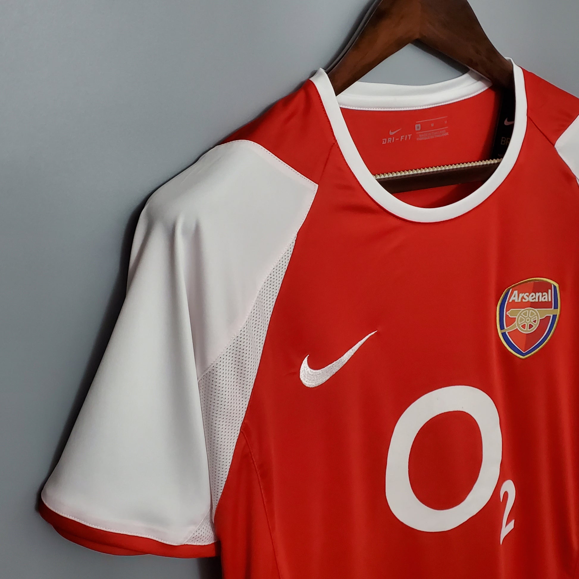 Arsenal Retro 02/03 Home Jersey 100% Polyester