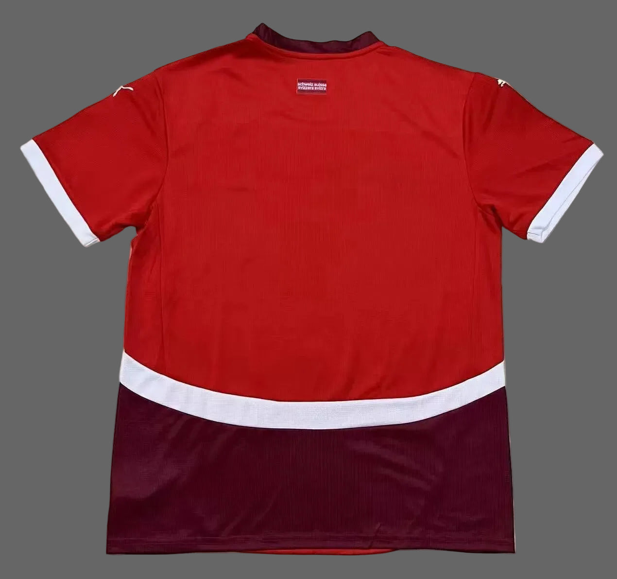 Switzerland Home Soccer Jersey 24/25 Fans Version Men's