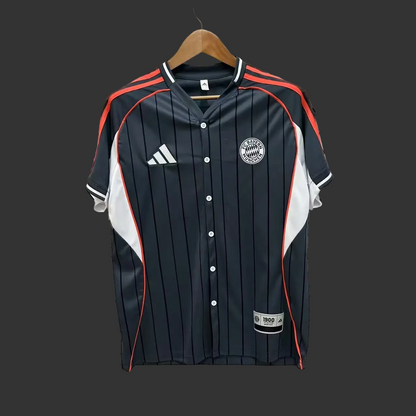 Bayern White Baseball Jersey Fans Version 25/26