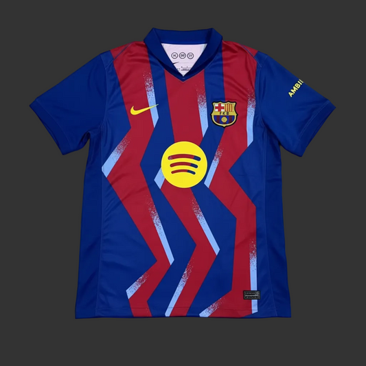 Barcelona Men's Fans Version 25/26 Three Guests Jersey