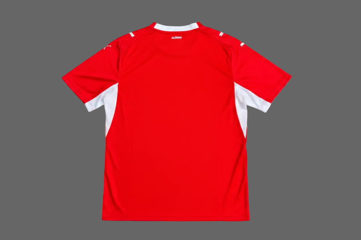 Switzerland Home Jersey Fan Version 25/26