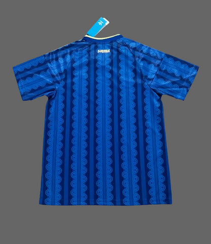 Firejerseys Fans Version 2026 Sweden Away Jersey 100% Polyester