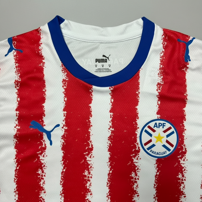 Paraguay Home Jersey Fans Version 26/27