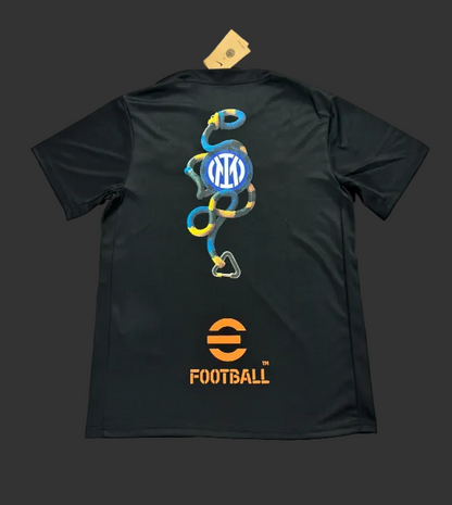 Inter Milan Fans Version 26/27 Training Jersey Black