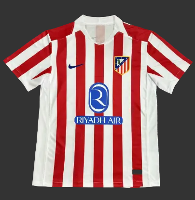 Atletico Madrid Fans Version 25/26 Home Jersey 100% Polyester