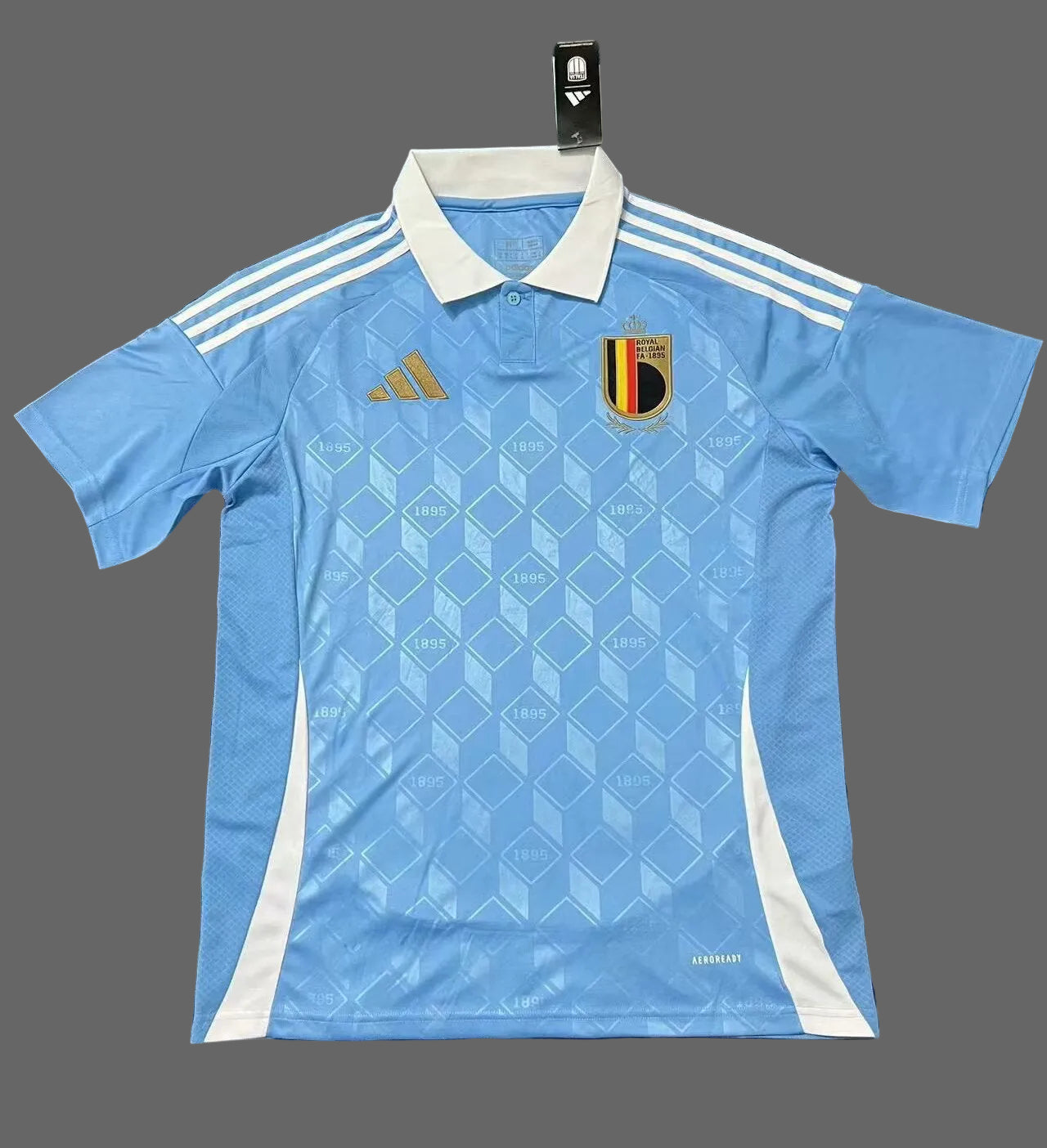 Firejerseys Belgium 2024/25 Away Jersey – 100% Polyester, Men’s Sizes S–XXL