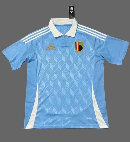 Firejerseys Belgium 2024/25 Away Jersey – 100% Polyester, Men’s Sizes S–XXL