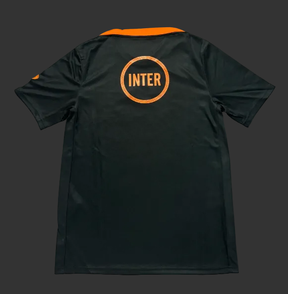 Inter Milan Pre-Match Black Jersey Fan Version 25/26