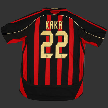 Kaka' 22 Retro AC Milan Home Jersey 2006/07