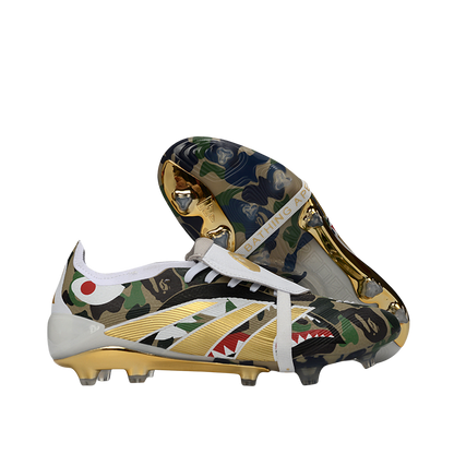 Predator x Bape Elite FG Football Jersey Tongue