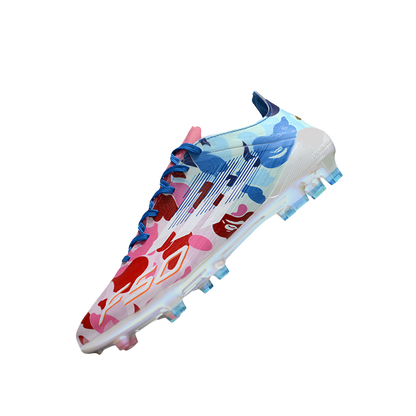 F50 X Bape Pink & Blue Football Jersey
