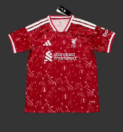 Firejerseys Fan Version 26/27 Liverpool Home Jersey 100% Polyester