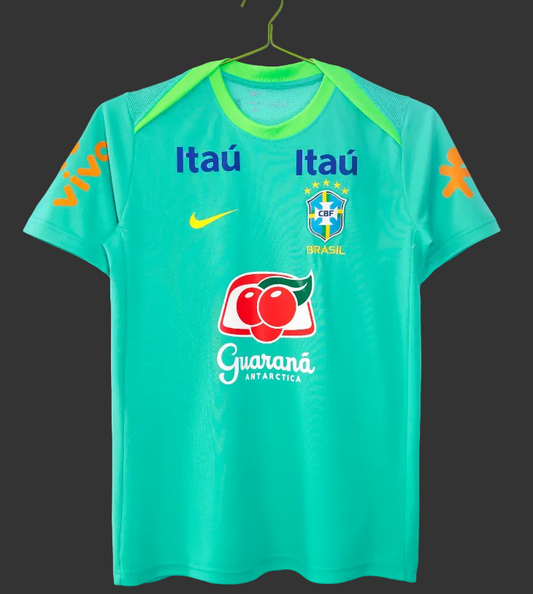 Retro 2024 Brazil Lake GreenTraining Suit