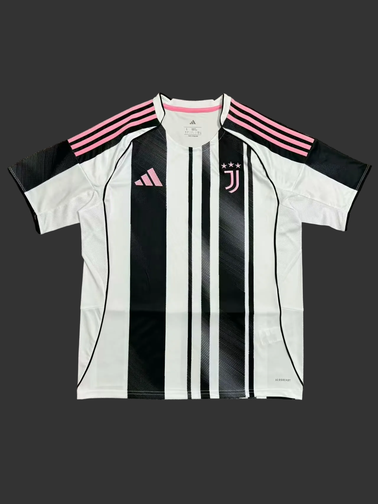Juventus Home Fans Jersey 25/26 Season 100% Polyester