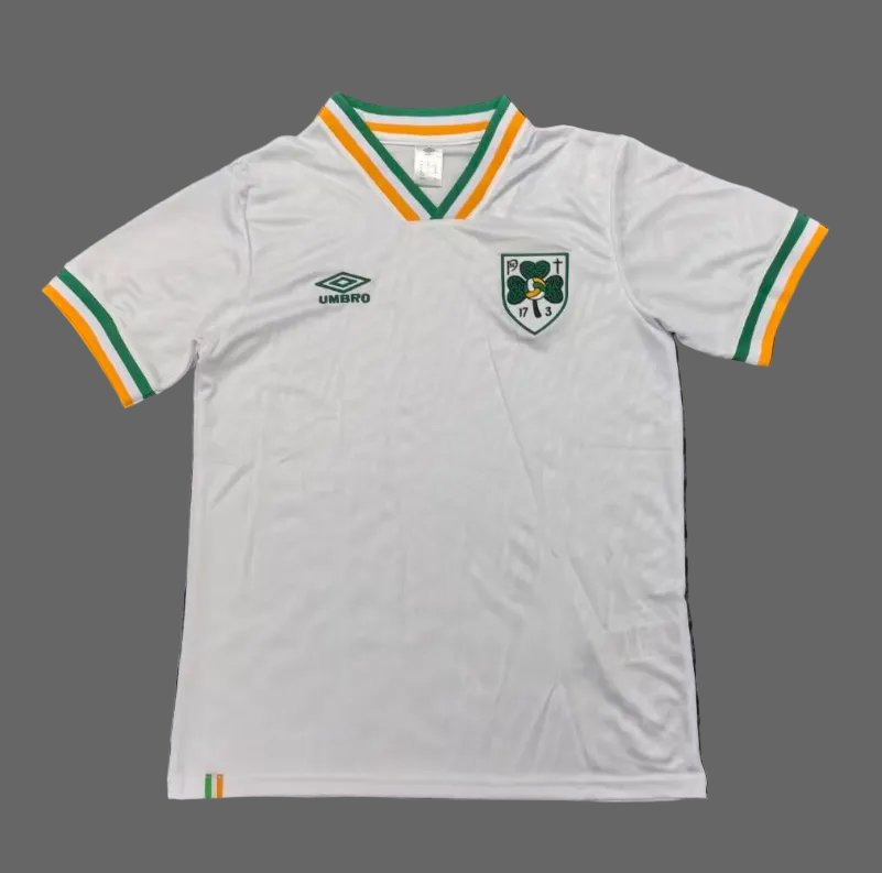 Manchester United Home Jersey 2023-24 Ireland Commemorative White