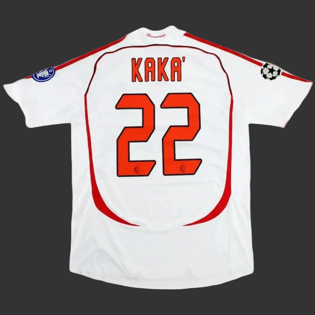 KAKA' 22 Retro AC Milan UCL Final Away Jersey 2006/07