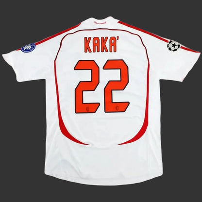 KAKA' 22 Retro AC Milan UCL Final Away Jersey 2006/07
