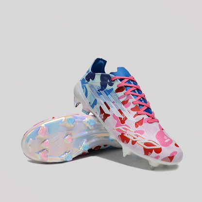F50 X Bape Pink & Blue Football Jersey