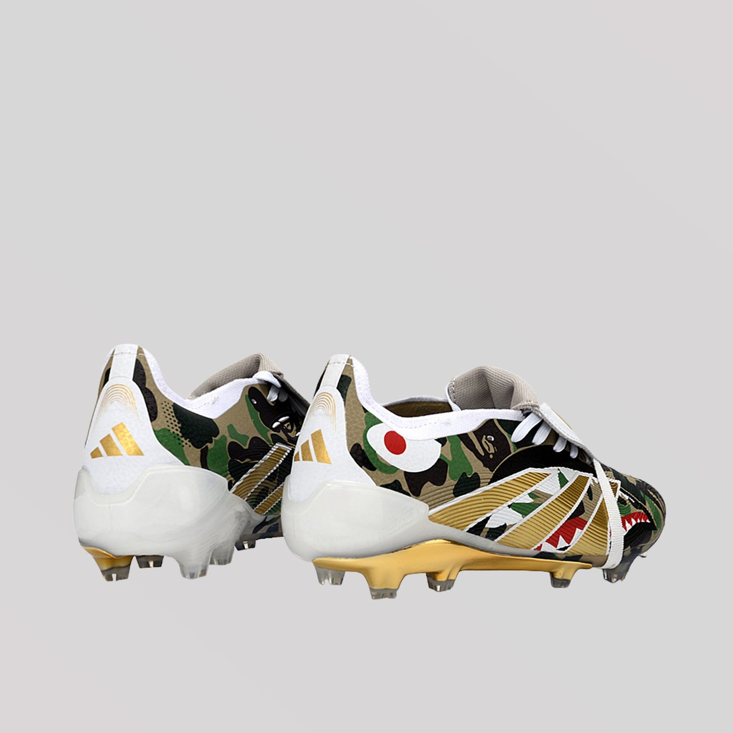 Predator x Bape Elite FG Football Jersey Tongue