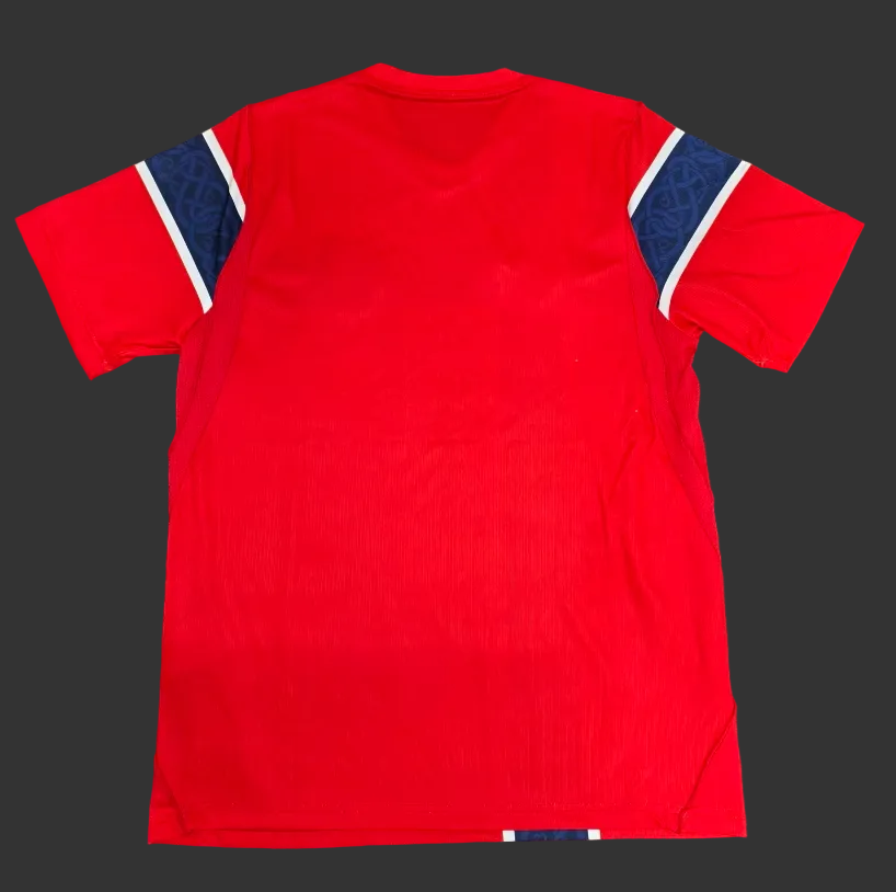 Manchester United Home Jersey 2023â€‘24 Norway Fan Version