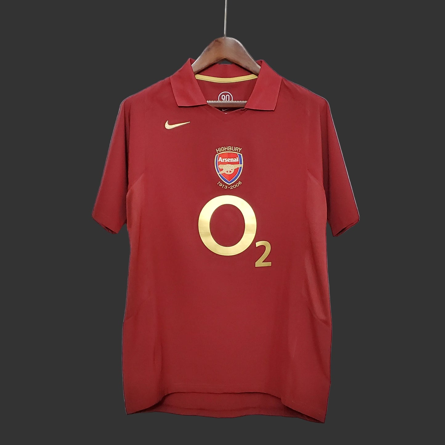 Men's Arsenal Retro 05/06 Official Home Jersey 2023‑24