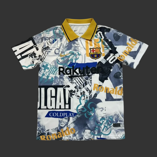 Barcelona Ronaldinho Graffiti Jersey Fans Version 25/26