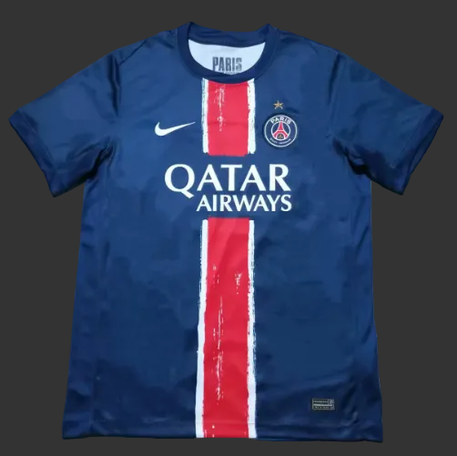 Paris Home Jersey Fans Version 25/26 Stars Ligue 1