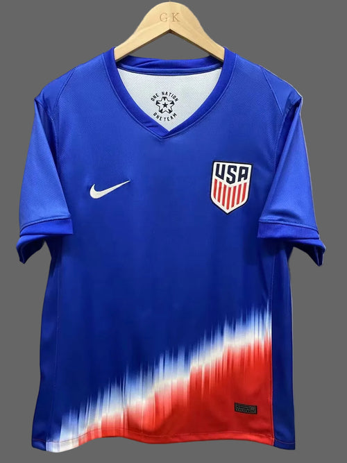 Fans Version USA Away Jersey Official Real Madrid 2024/25
