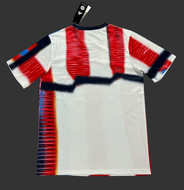 Bayern Munich TrainingSuit White Red Men's Jersey