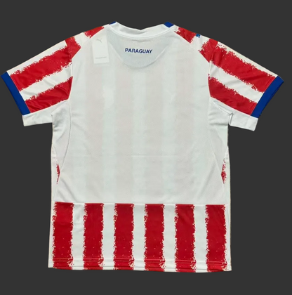Paraguay Home Jersey Fans Version 26/27