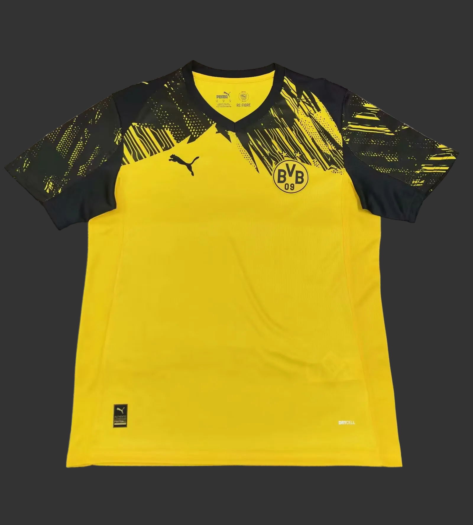 Dortmund Home Men's Official Jersey 25/26 Bundesliga Polyester