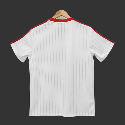 Manchester United Retro White-Red Jersey Fan Version 26/27