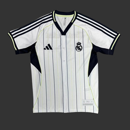 Real Madrid Baseball Jersey Fans Version 25/26