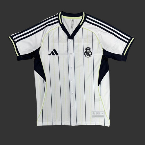 Real Madrid Baseball Jersey Fans Version 25/26